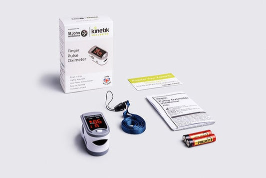 Kinetik Wellbeing Finger Tip Pulse Oximeter