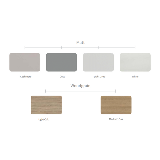 Oasis 5 Drawer Narrow Chest (H)1240 x (W)520 x (D)420