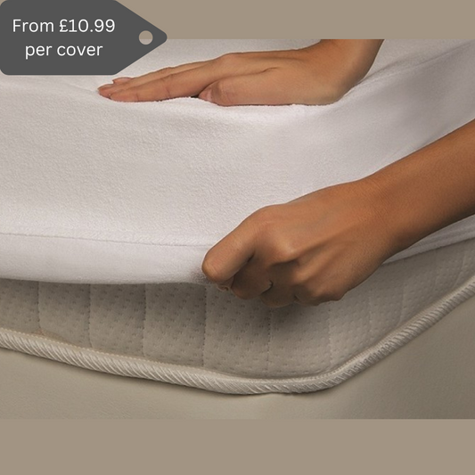 Caress Terry Mattress Protector - Pack of 4