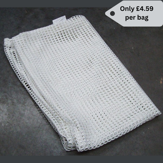 Net Laundry Bag With Cord & Id Tag - 60cm X 90cm - Pack of 10
