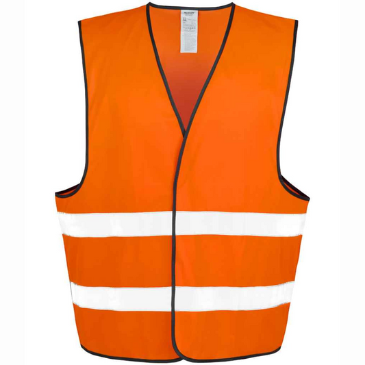 Essential Hi-Vis Safety Vest with Trim