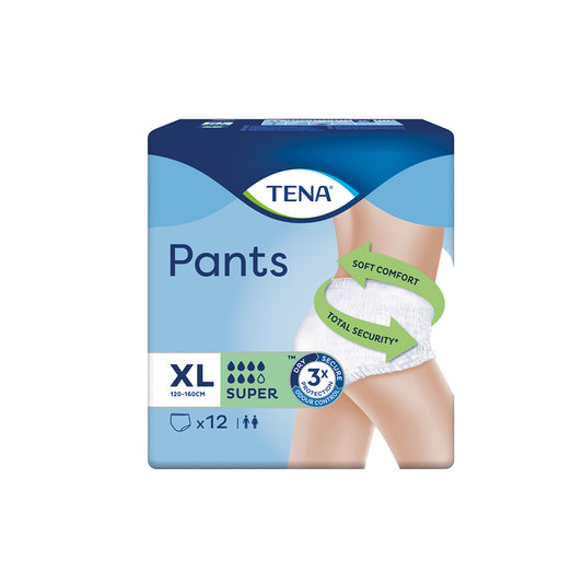 Tena Pants Super XL - Pack of 12
