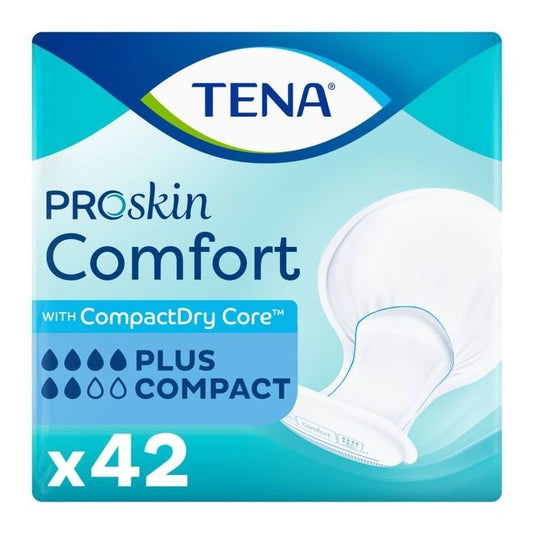 Tena Comfort Plus Compact  3 x Pack of 42