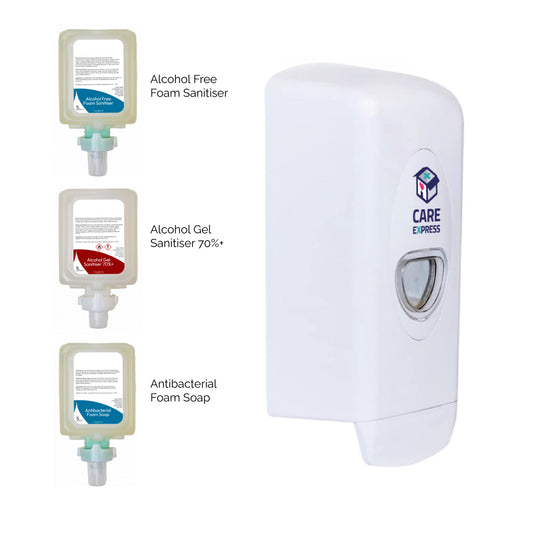 Excel Pro Cartridge Modular Soap and Sanitiser Dispenser - Pack of 4