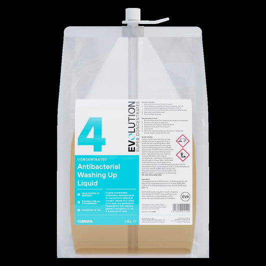 Evolution Anti-bacterial Washing Up Liquid 2 x 1.5L