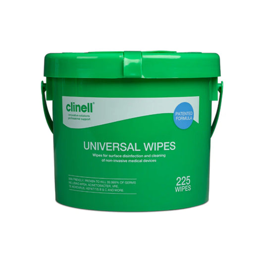 Clinell Universal Wipes Bucket - Pack of 225