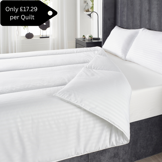 Hotel Accents Micro Fibre Quilt - Pack of 4