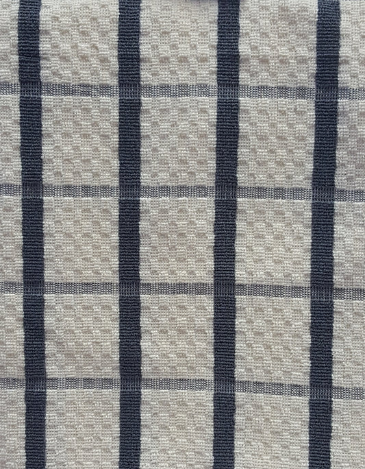 Large Check Tea Towels - 2 X Pack of 12