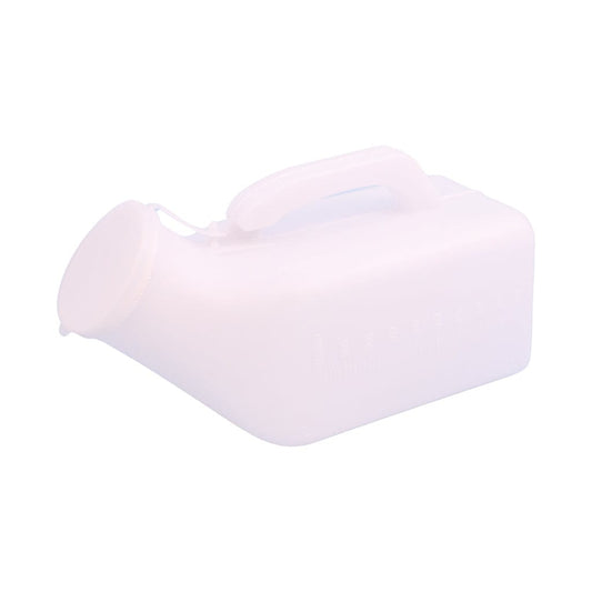 Male Urinal with Handle & Cap 1000ml