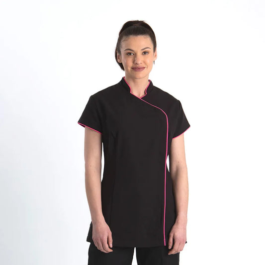 Asymmetrical Women Zip Tunic