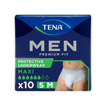 Tena Men Premium Fit Protective Underwear L4 Medium 3 x Pack of 10