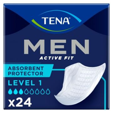 Tena for Men Active Fit Level 1 - 4 x Pack of 24