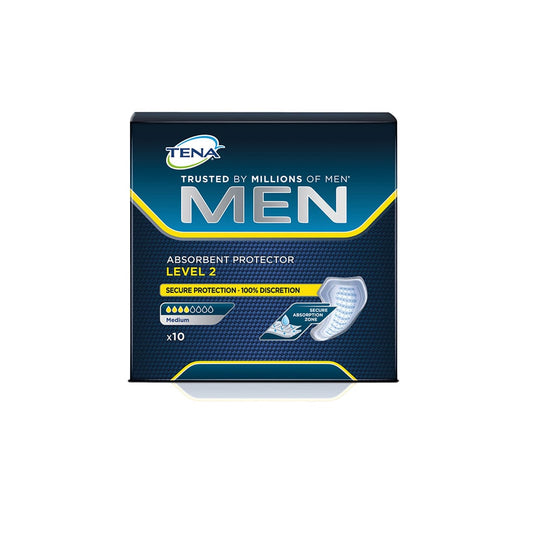 Tena Men Level 2 Absorbent Protector 10's Pack of 3