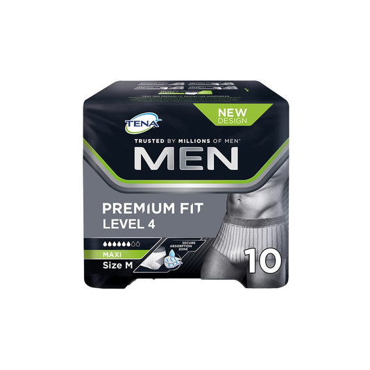 Tena Men Premium Fit Pants Small/Medium 10's Pack of 3