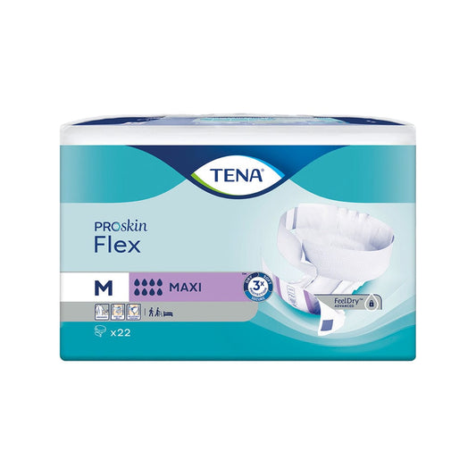 Tena Flex Maxi Medium 22's Pack of 3