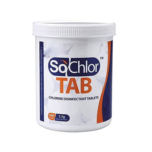 Sochlor Chlorine Disinfection Tablets Tub of 200 Pack of 1