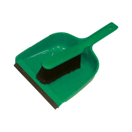 Dust Pan & Brush With Lip