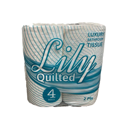 Toilet Rolls 2 Ply 4 Rolls Per Pack Outer of 10 x 4 Packs
