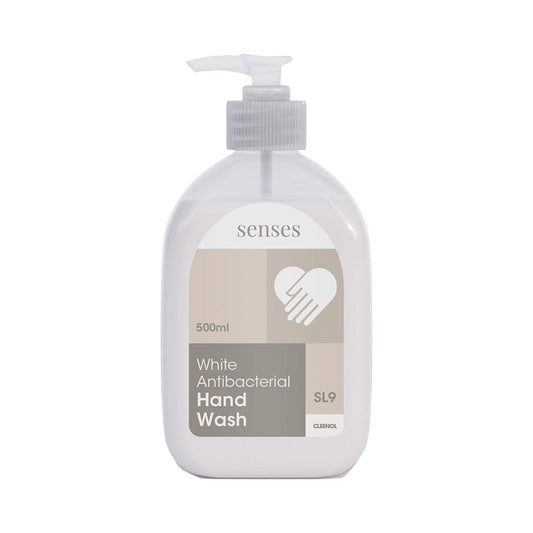 Senses White Antibacterial Hand Wash 6 x 500ml