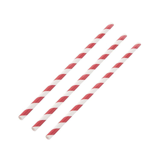 Compostable Drinking Straws 6 x Pack of 250
