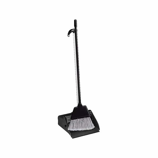Dustpan & Brush Lobby Set Black