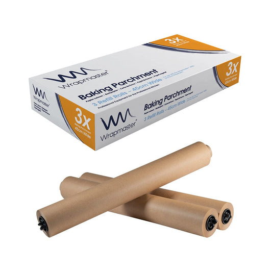 Wrapmaster Baking Parchment Refills 45cm x 50m Pack of 3