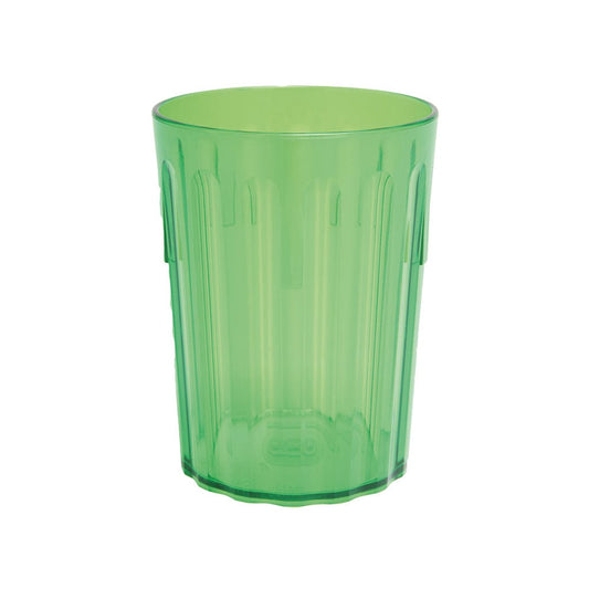 Tumbler Fluted Transparent 250ml Pack 10
