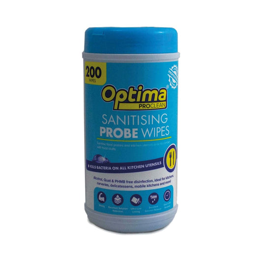 Sanitising Probe Wipes Tub of 200 Sheets
