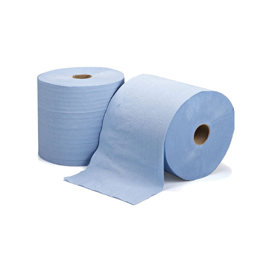 Centre Feed Roll Blue Pack of 6