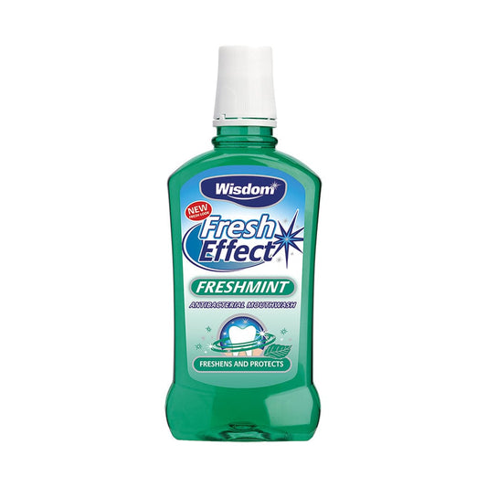 Wisdom Mouthwash Freshmint 500ml Pack of 8
