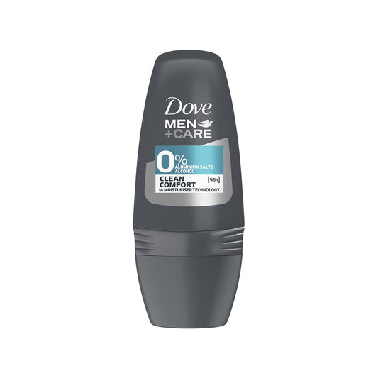 Dove Men+Care Clean Comfort Roll On 50ml Pack of 6
