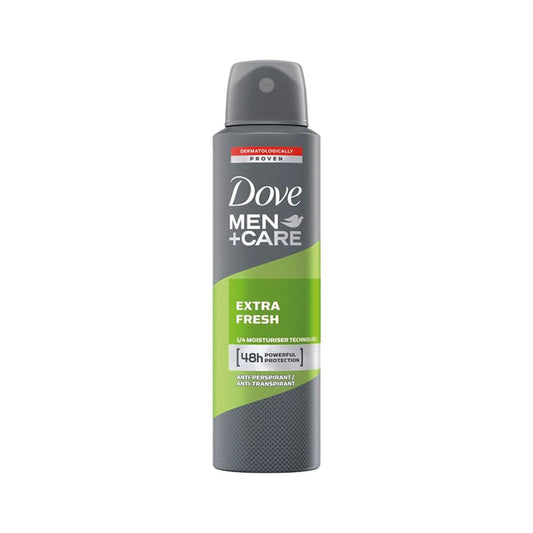 Dove Anti-perspirant Mens Extra Fresh 150ml Pack of 6