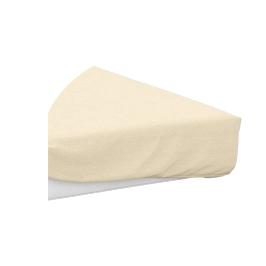 Sheet Single Fitted Cream Flame Retardant