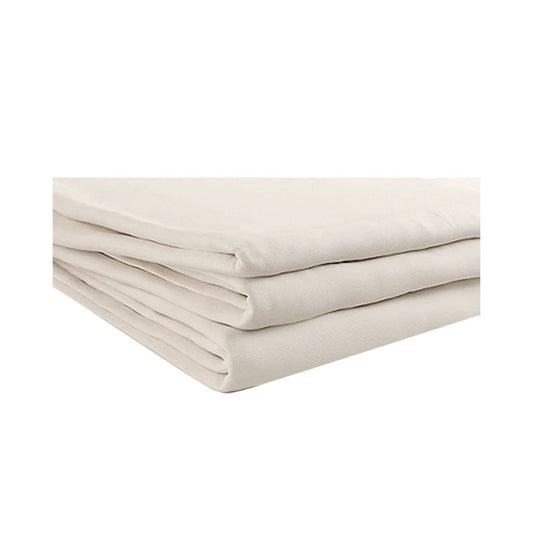 Sheet Single Fitted Cream Polycotton