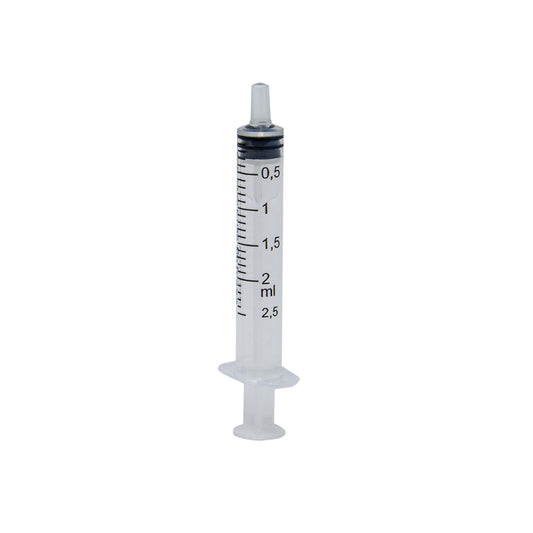 Syringe 2ml Luer Slip Tip