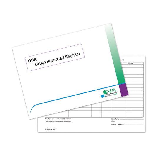 Drugs Returned Register