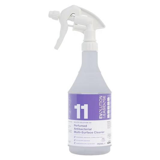 Refill Flask for Easidose Perfumed Antibacterial Multi Surface Cleaner 6 X 750ml