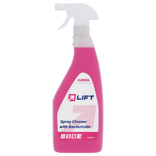 Lift Spray Cleaner & Bactericide 750ml Pack of 6