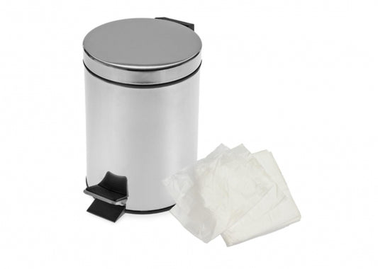 White Heavy Duty Pedal Bin Liners 15L 10 packs of 100