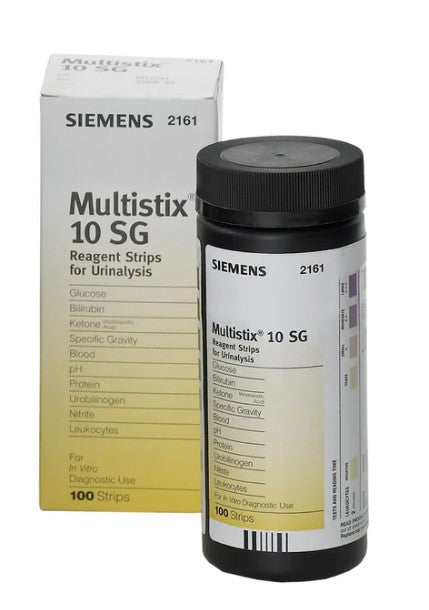Siemens Urine Test Strips - Multistix 10 SG