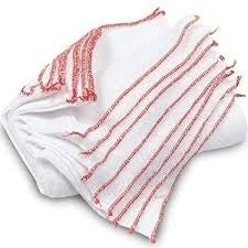 White Dish Cloths - Pack of 100