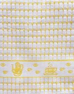 Coffee Pot Tea Towels -  2 X Pack of 12