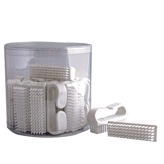 Plastic Grippy Nail Brushes Pack of 24