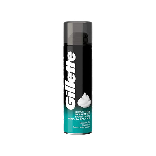 Gillette Shaving Foam Sensitive Skin 200ml Pack of 6