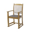 Madrid Essentials Oak Carver Chair With Skis_FUR189_Lissa Oak