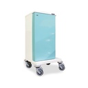 15 Tray Compact Unit Dosage Trolley Single Door &%23x3a; Key Lock (H) 1160 x (W) 630 x (D) 580mm_ME0048_1