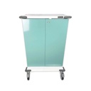 24 Tray Compact Unit Dosage Trolley Double Door&%23x3a; Key Lock (H) 1100 x (W) 730 x (D) 570mm_ME0049_1