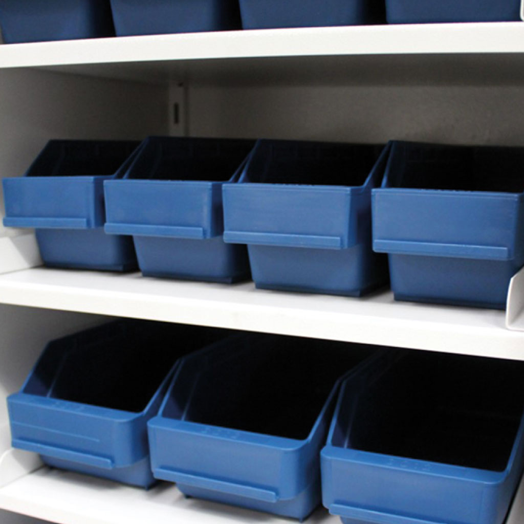 21 Tray Compact Unit Dosage Trolley Single Door &%23x3a; Key Lock (H) 1160 x (W) 570 x (D) 580mm_ME0052_3