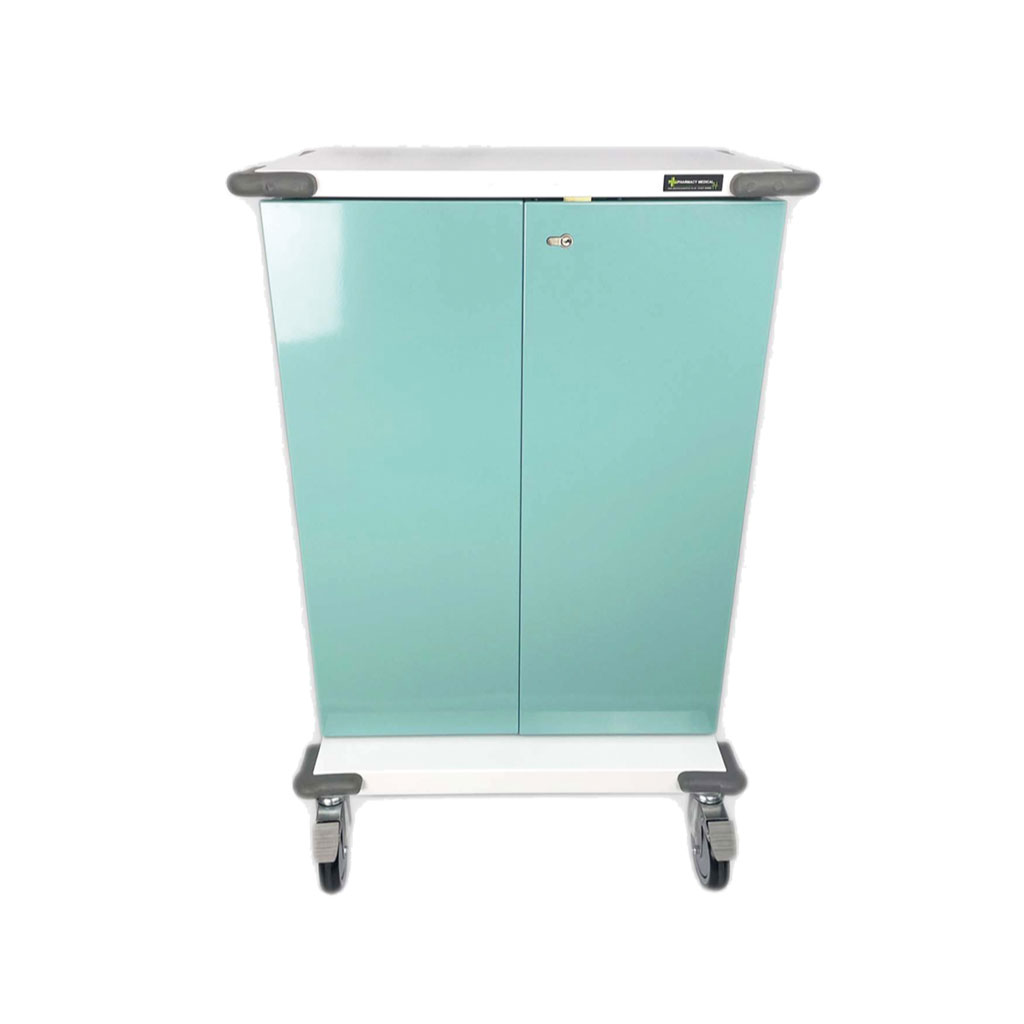 30 Tray Compact Unit Dosage Trolley Double Door &%23x3a;Key Lock (H) 1100 x (W) 730 x (D) 570mm_ME0053_1