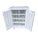 24 Box Original Pack Medication Trolley Double Door &%23x3a; Key Lock (H) 1030 x (W) 660 x (D) 630mm_ME0080_1